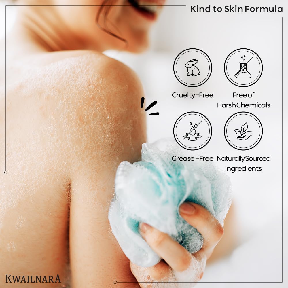 Kwailnara Strawberry Milk Body Wash (19.75 Fl Oz) – Korean Body Cleanser for Hydrated & Smooth Skin | Milk Protein, Royal Jelly & Exfoliating Strawberry Extract | Paraben-Free with Gentle Bubbles