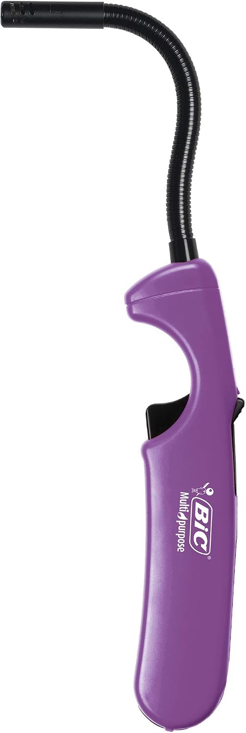 BIC Multi-Purpose Candle Edition Lighter & Flex Wand Lighter, 2-Pack