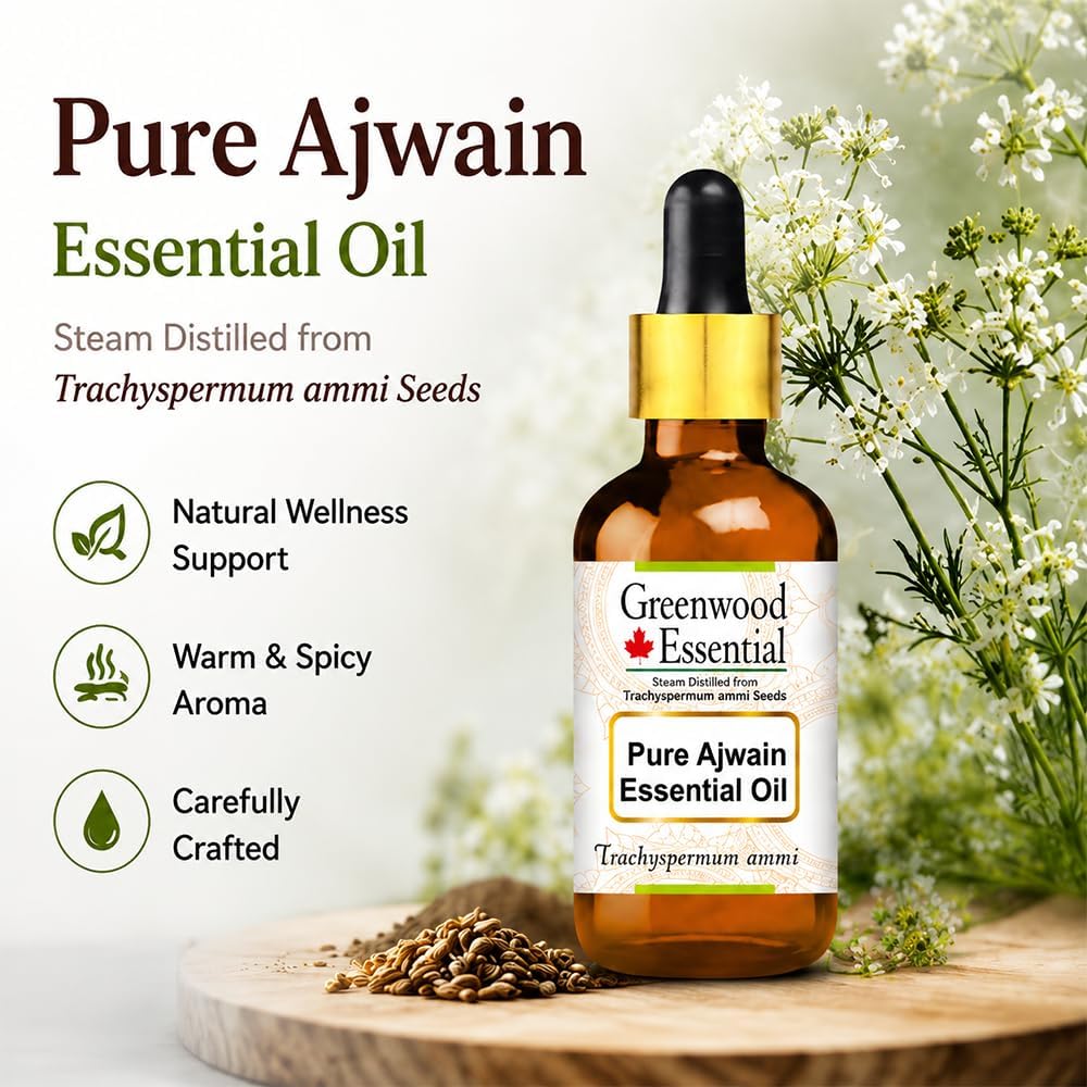 Greenwood Essential Pure Cedarwood Essential Oil (Juniperus virginiana) with Glass Dropper Steam Distilled 10ml (0.33 oz)