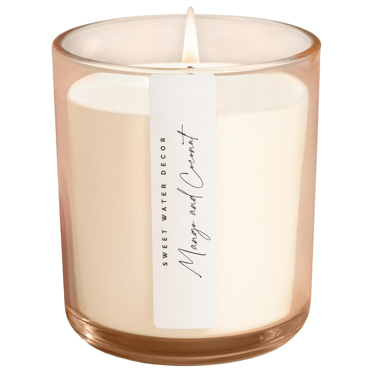 Sweet Water Decor Mango and Coconut Scented Soy Candles