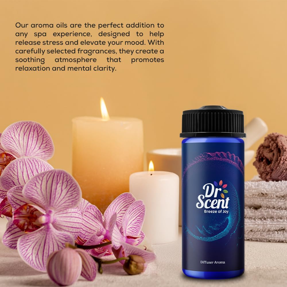 Dr Scent Diffuser Aroma Oil - Royal Palace - Brazilian Orange (Top), Narcotique, (Middle) Cashmere, Coconut Flesh, (Base) Amber and Musk Notes (500ml)