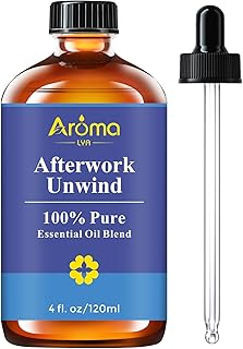 Afterwork Unwind — A 100% Pure Essential Oil Blend Bright Citrus-Floral Diffuser Blend that Helps You Switch Off The Noise of The Day, Essential Oils for Diffusers for Home