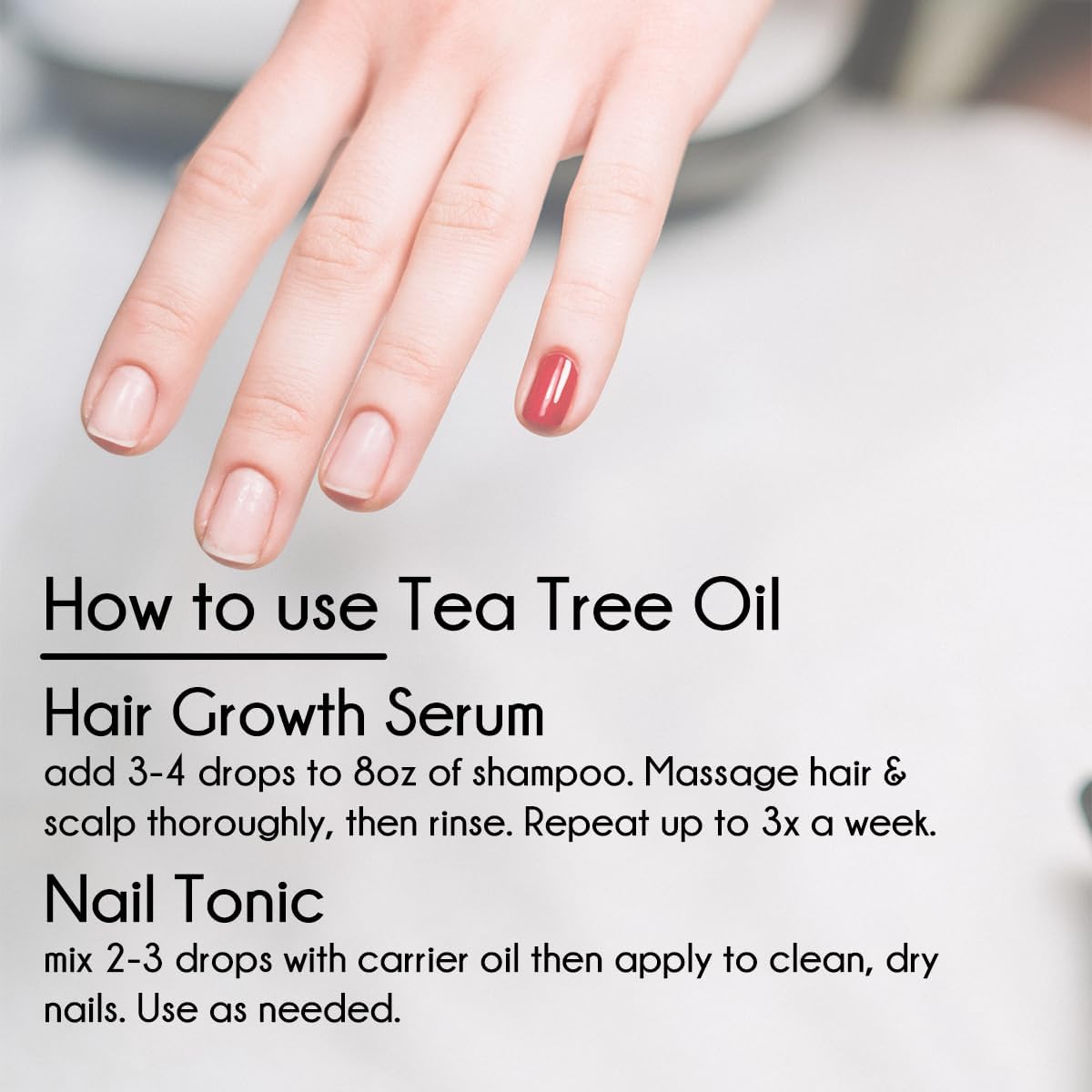 100% Pure Essential Oil- 10ml Tea Tree Oil - by Greenals
