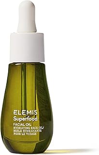 ELEMIS Superfood Facial Oil - Antioxidant-Rich Nourishing Serum, Radiance-Enhancing Lightweight Skin Elixir, Hydration Booster, Non-Greasy Botanical Blend - 15ml