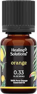 Healing Solutions Wild Orange Essential Oil - 0.33 Fluid Ounces