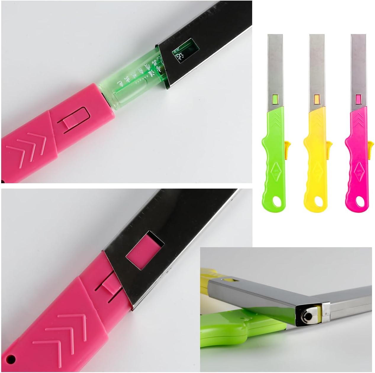 3 Pack Disposable Lighters to Utility Lighter Extension Stick Long Wand Handle Adapter Grill Lighters Converter for Fireplace BBQ Camping Candle Kitchen Stove Campfire Barbecue