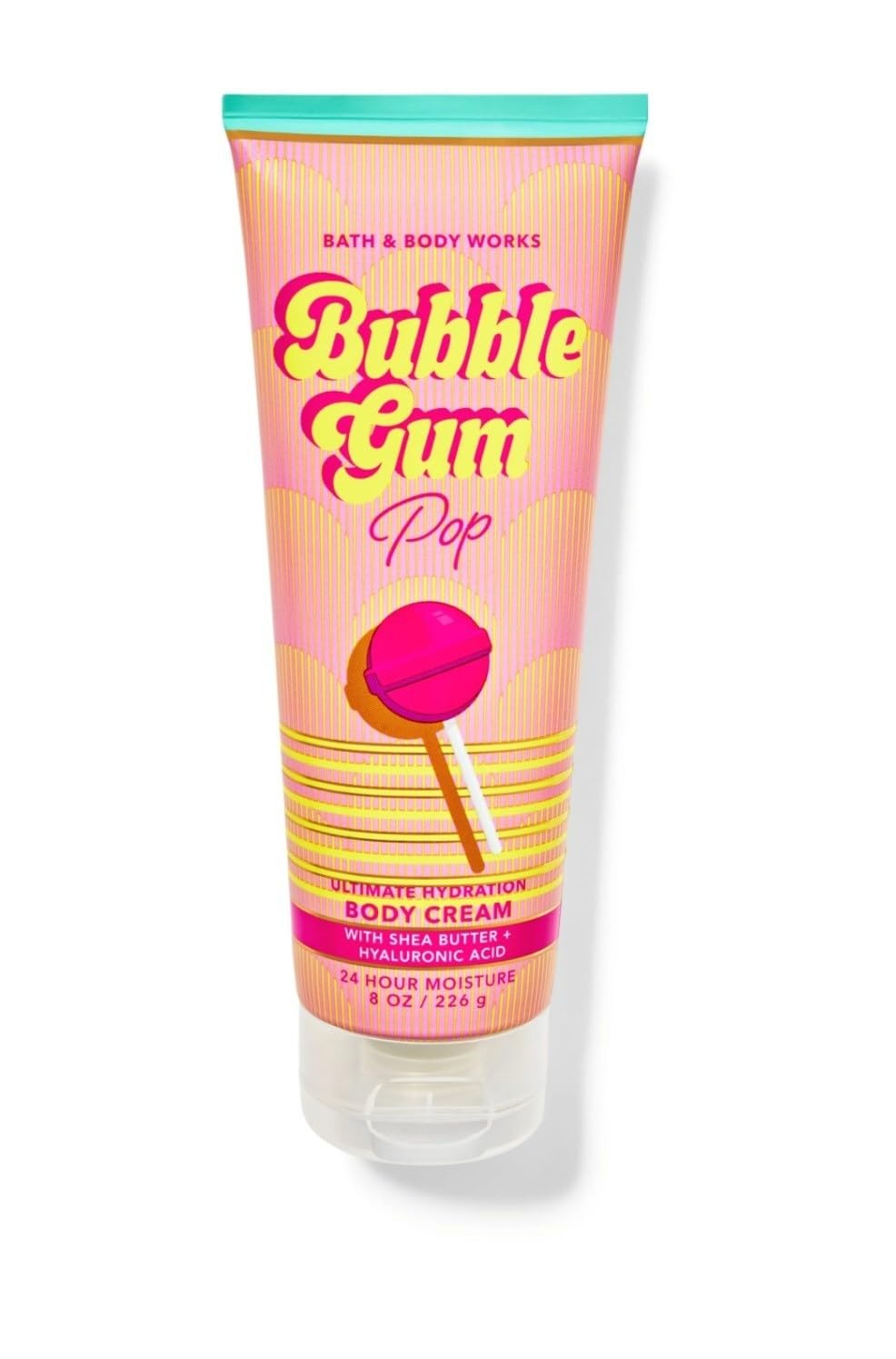 Bath & Body Works Ultimate Hydration Body Cream Gift Set For Women, 8 Fl Oz (8 Fl Oz Pack of 1, Bubble Gum Pop)