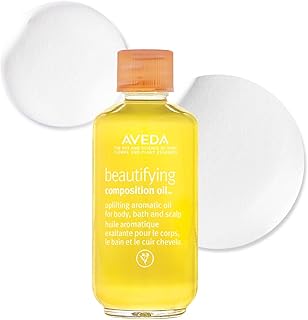 Aveda Beautifying Composition Oil | Bath, Body & Scalp | with Certified Organic Safflower & Olive Oil | Aroma of Certified Organic Rosemary, Lavender, Bergamot, 1.7 Fl Oz