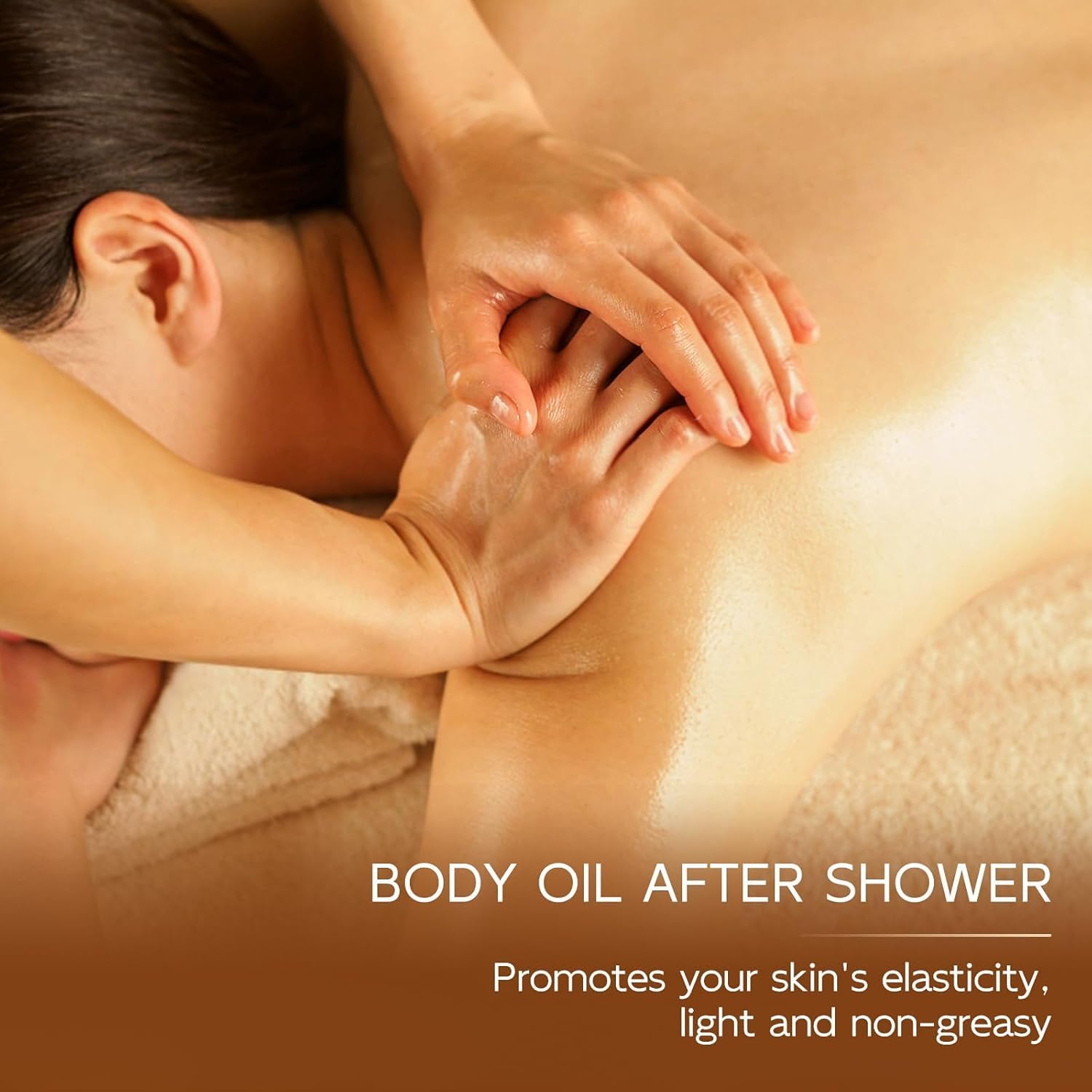 Body Firming Oil, 3.38 FL 0Z, Korean Skin Care Post-Shower Body Oil for Women-With 767,000ppm Jojoba Oil,toTighten, Hydrate & Nourish Dry Skin, Lightweight and non-greasy texture-Luxury Spa Gift