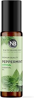 NaturoBliss Peppermint Essential Oil Roll-On, 10 ml