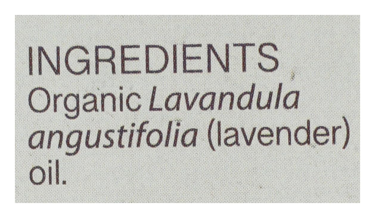 Aura Cacia Organic French Lavender Essential Oil, 0.25 FZ