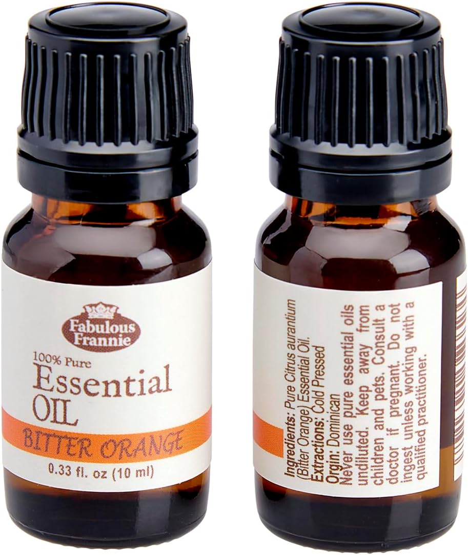 Fabulous Frannie Bitter Orange 100% Pure, Undiluted Essential Oil 10ml (Pack of 1)