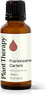 Plant Therapy Frankincense Carterii Essential Oil 30 mL (1 oz), 100% Pure, Undiluted, Natural Aromatherapy, Soothing Essential Oil for Meditation, Skin Irritation, and Sore Muscle Relief