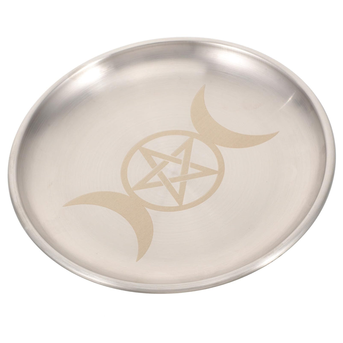 COHEALI Altar Plate Candle Holder Ritual Burning Incense Burner Offering Bowl Decorative Tealight Tray Witchcraft Wiccan