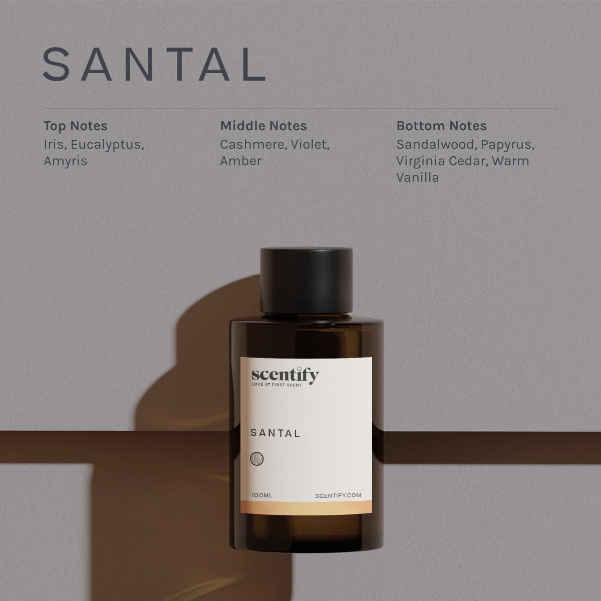 Scentify Santal Aroma Oil Refill for Diffusers