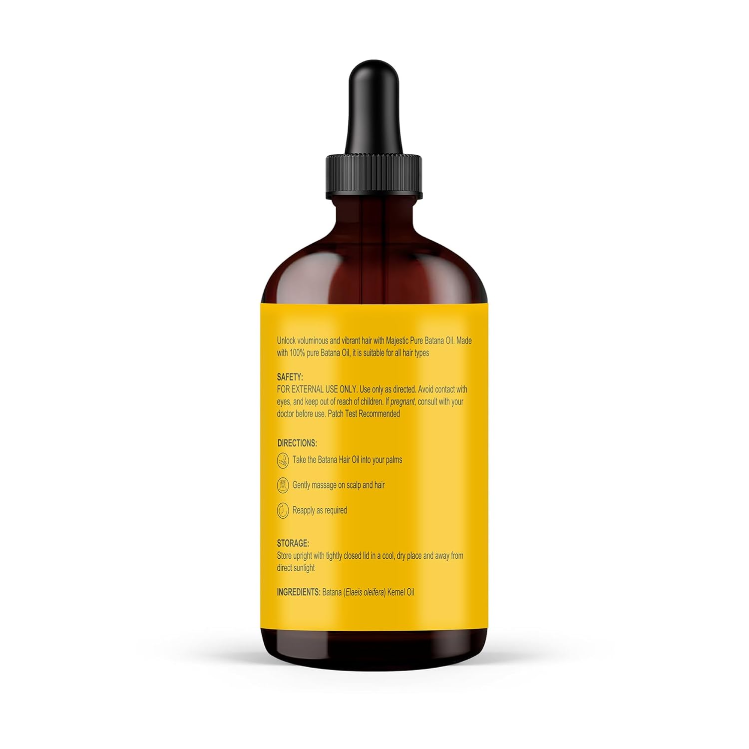 Botanic Hearth Batana Oil for Hair Growth & Hair Treatment Oils 2 Fl Oz | Dr Sebi Inspired, 100% Raw & Pure Batana Oil | Scalp & Hair Treatment for Thickness & Strength | All Hair Types