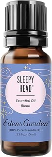 Edens Garden Sleepy Head Essential Oil Blend- 100% Pure Premium Grade, Undiluted, Natural, Therapeutic, Aromatherapy, The Best for Diffusing, Candle, Humidifiers, Kid Safe 10 ml (.33 fl oz)
