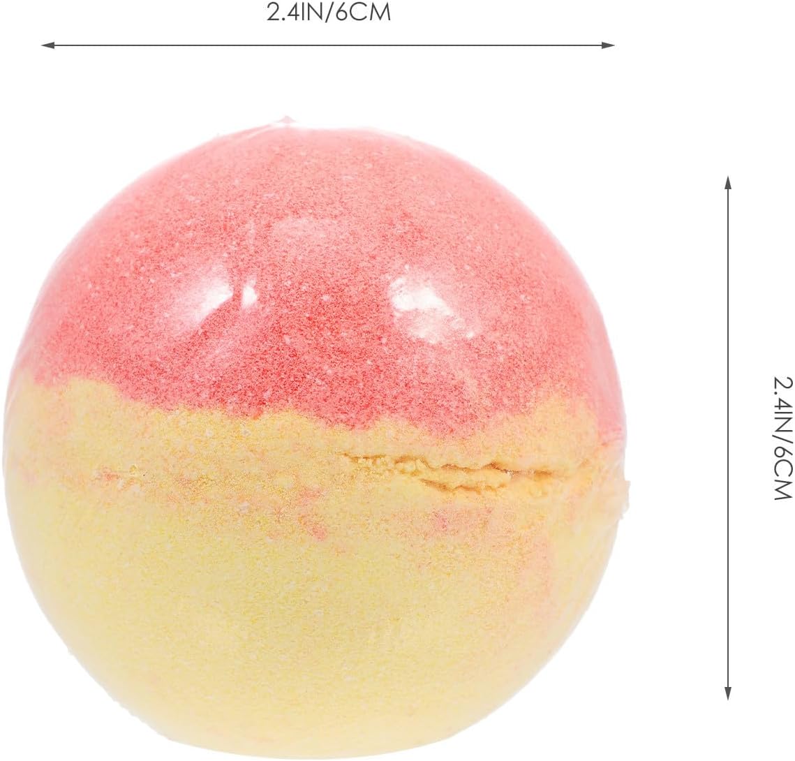 Sea Salt Bath Bomb for Women Spa Bathing Foaming Bomb Relieves Fatigue and Washes Body with Moisturizing Essential Oils Mothers Day Basket Gift