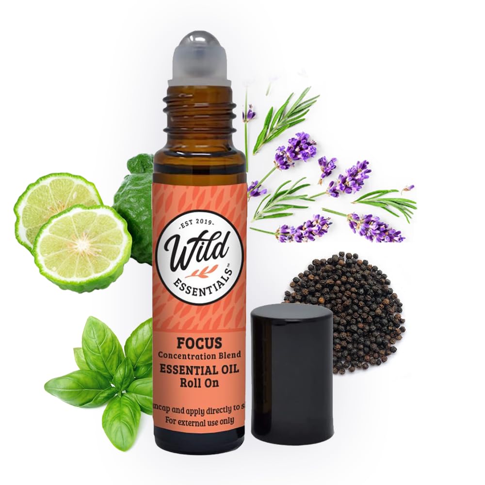 Wild Essentials Focus Essential Oil Roll On