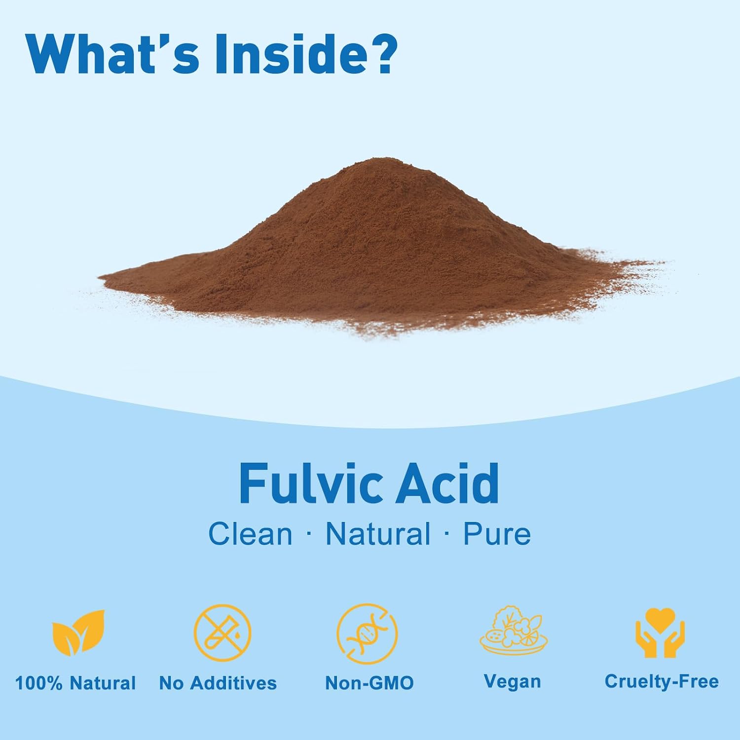 Fulvic Acid Detox Bath Soak Powder, Foot Soak for Tired Feet, Natural Mineral Bath Soak for Body & Feet, Fast Dissolving, Gentle on Skin, Vegan Bath Powder for Relaxation, 4oz(113g)