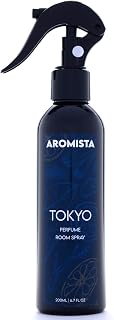 Tokyo Lime Ginger Amber Room Spray 6.7 Fl Oz Car Air Freshener Perfume Fabric and Linen Mist Luxury Fragrance Spray Home Scent