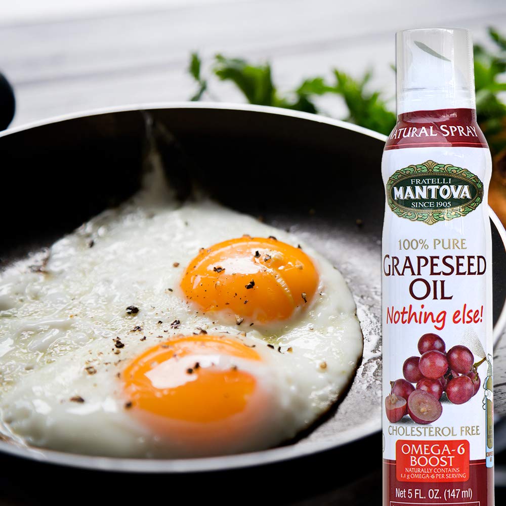 Mantova Grapeseed Oil Spray, 5 Fl Oz