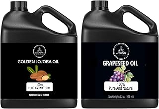 Naturevibe Botanicals Jojoba Oil 32oz and Grapeseed Oil 32oz | Oil Combo