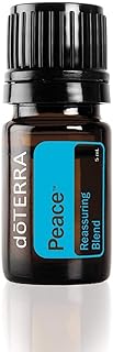 doTERRA - Peace Essential Oil Reassuring Blend - Promotes Feelings of Peace, Reassurance, and Contentment, Counteracts Negative Emotions; For Diffusion or Topical Use - 5 milliliter