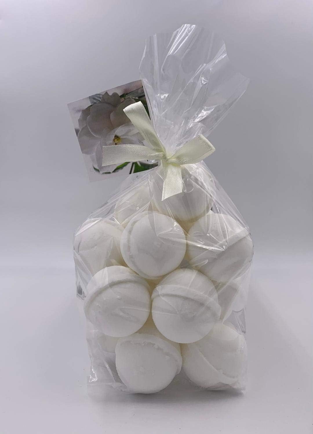 Spa Pure GARDENIA Bath Bomb - 14 Bath Fizzies with Shea Butter, Ultra Moisturizing (12 Oz) ...Great for Dry Skin (Gardenia)