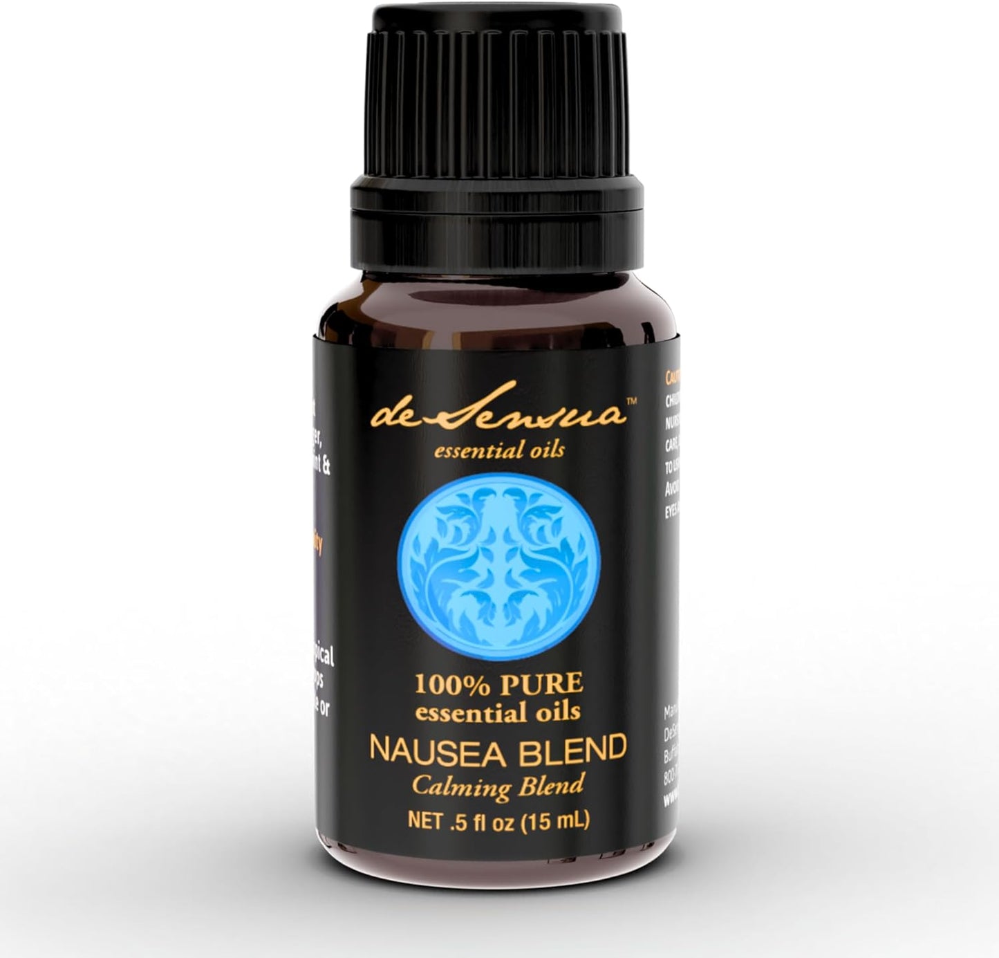 Nausea Relief Oil Synergy Blend for Motion Sickness, Gas, Bloating, 100% Pure Essential Oils Blends, Nausea Relief for Pregnant Women, Pure Essential Oils for Diffusers for Home 15 mL