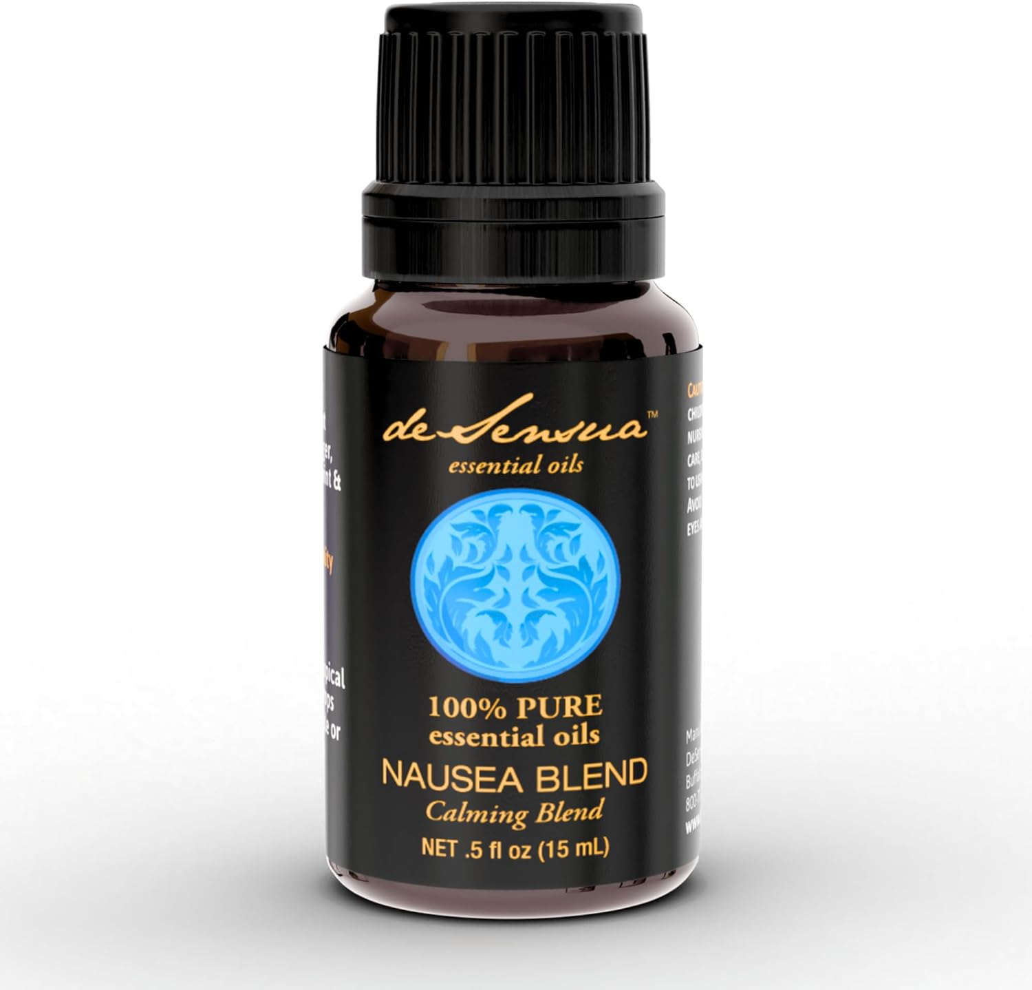 Nausea Relief Oil Synergy Blend for Motion Sickness, Gas, Bloating, 100% Pure Essential Oils Blends, Nausea Relief for Pregnant Women, Pure Essential Oils for Diffusers for Home 15 mL