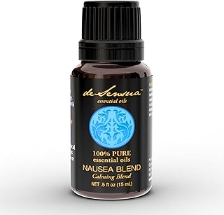 Nausea Relief Oil Synergy Blend for Motion Sickness, Gas, Bloating, 100% Pure Essential Oils Blends, Nausea Relief for Pregnant Women, Pure Essential Oils for Diffusers for Home 15 mL