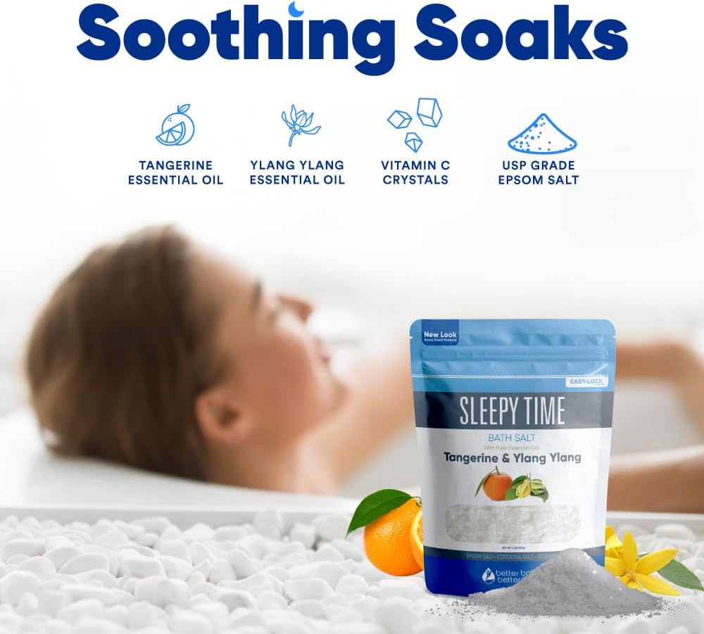 Sleepy Time 32 Ounces Epsom Salt with Essential Oils