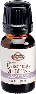 Fabulous Frannie Anxious Essential Oil Blend Made with Lavender, Bitter Orange, Bergamot and Clary Sage Pure Oils 10mL
