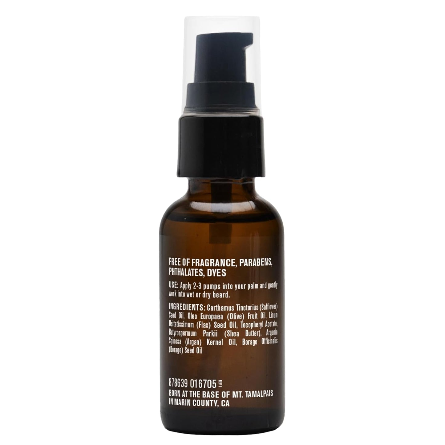 Every Man Jack Unscented Beard Oil for Men - Fragrance Free for Sensitive Skin - Naturally Moisturizes and Softens Beard w/Shea Butter & Argan Oil - 1 fl oz