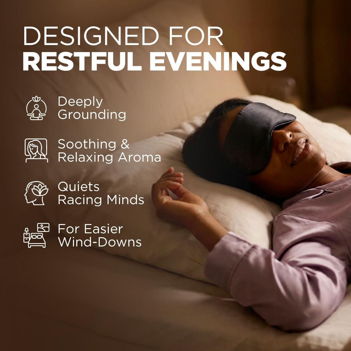 Sleep Well Essential Oil Roll-On Convenient Travel Size for Skin 0.34 Oz