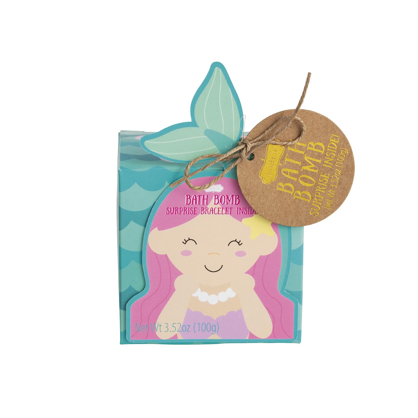 Mud Pie Kids' Mermaid Surprise Bath Bomb