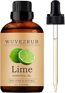 Lime Essential Oils 60ML, Pure Lime Essential Oil for Aromatherapy Diffuser - 2 Fl Oz