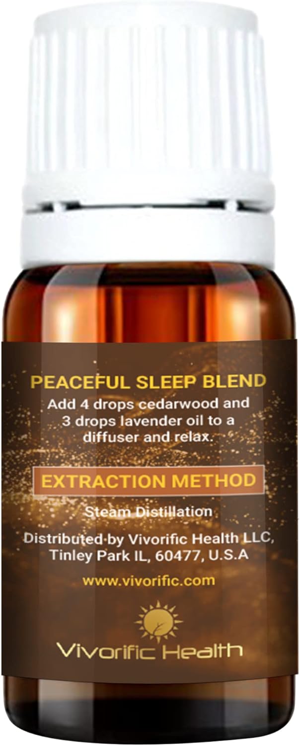 Vivorific Health Cedarwood Essential Oil-Therapeutic Grade 15 mL 100% Pure and Natural-Great for Aromatherapy and Much More-Vegan and Kosher Certified
