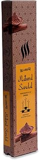 Natural Sandal Harmony: Pure Sandalwood Agarbatti Incense Sticks (Pack of 50) | Embrace Tranquility with Every Scented Breath