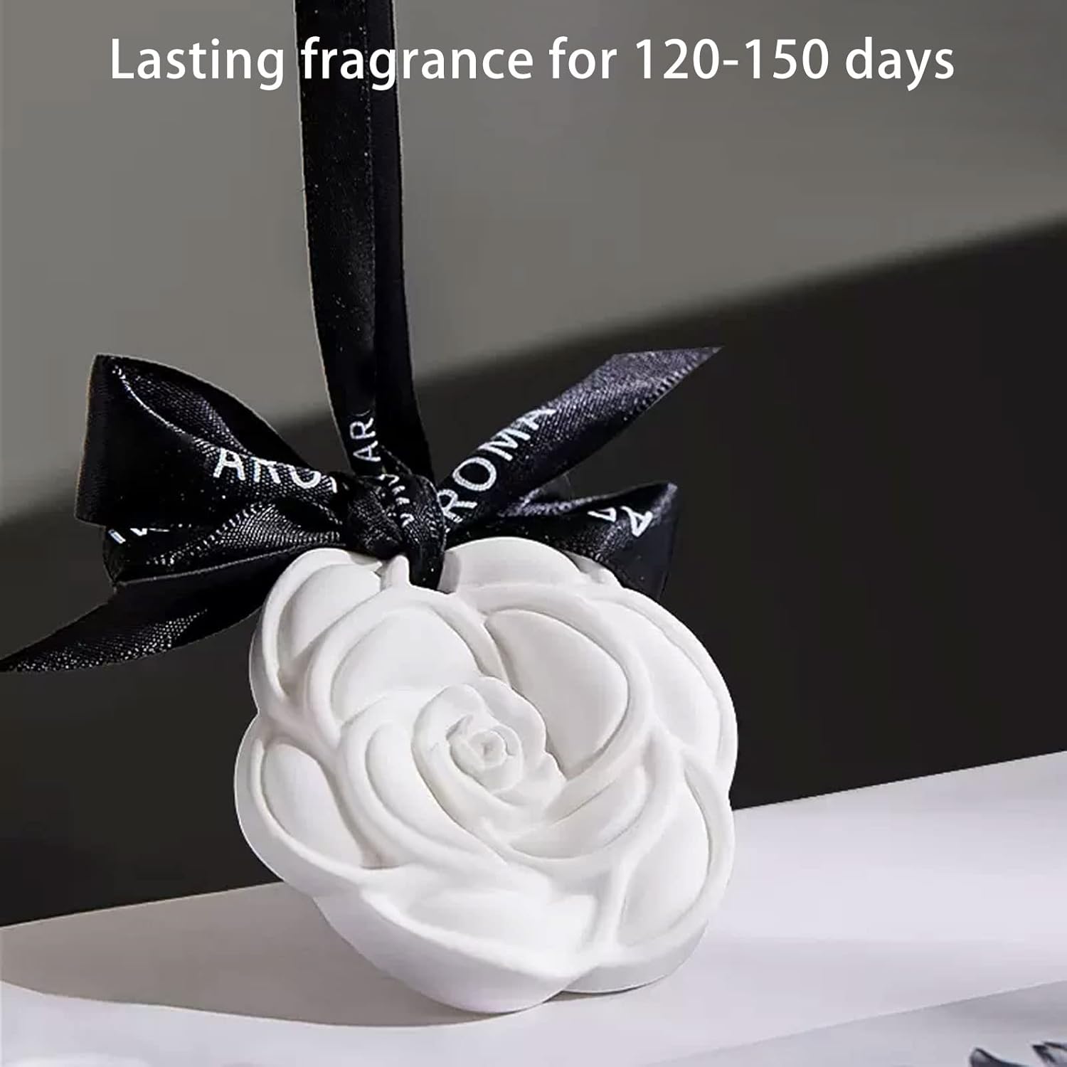 6Pcs Scented Sachet, Fragrance Sachet Wardrobe Air Freshener Hanging Aromatherapy Wax Tablet for Clothes Storage Living Room Drawers Cabinets Bathroom Car Fresh/Clean, Lasting for 120-150 Days