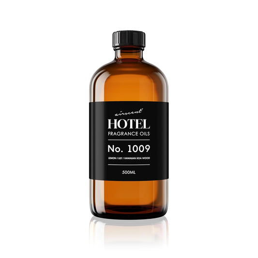 AirScent Hotel Diffuser Oil No. 1009 - Lemon Lily Hawaiian Koa Wood - Hotel Scent Dupe - Premium Fragrance Oil for Ultrasonic