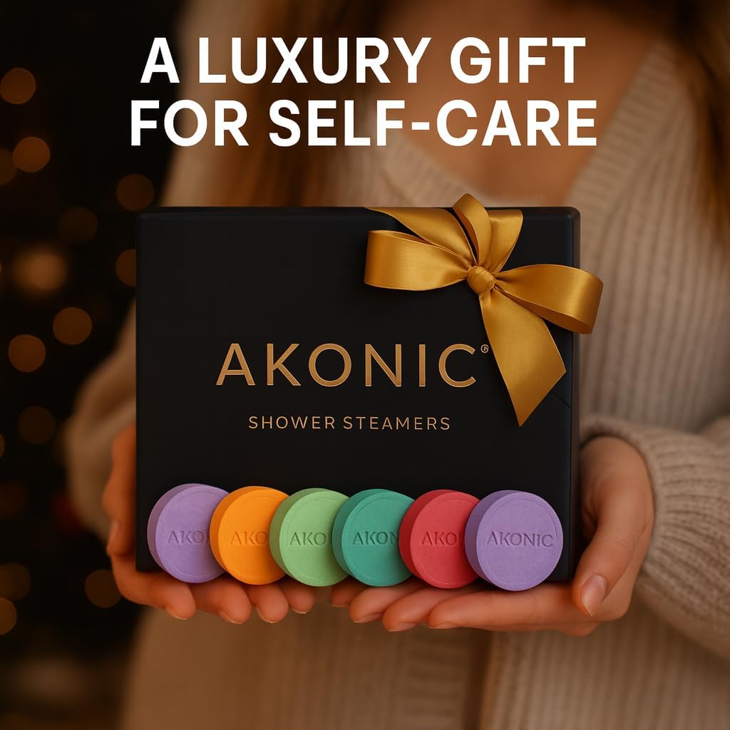 Shower Steamers Aromatherapy – 8 Pack, Strong Eucalyptus & Lavender, Home Spa Relaxation Gift Set