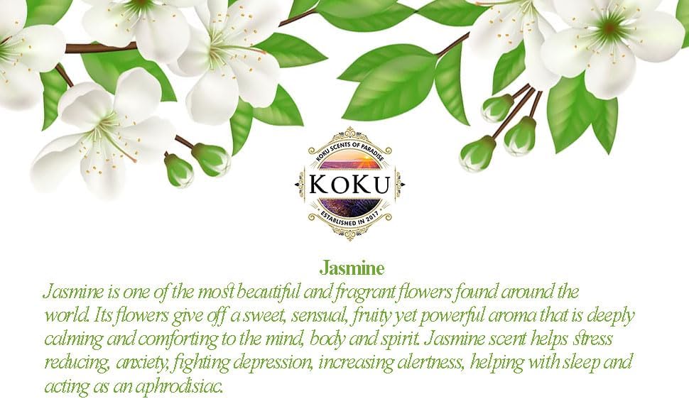 Jasmine Air Freshener - Room Spray - Odor Eliminator - Deodorizer - Car Air Freshener - Home Spray - Linen Spray - Fabric Refresher - Non-Toxic - Alcohol Free – 4 Oz
