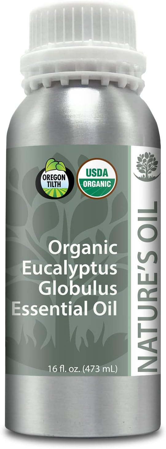 Best Eucalyptus Globulus Essential Oil Pure Certified Organic Therapeutic Grade 1Lb
