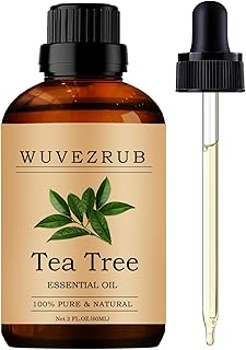 Tea Tree Essential Oils 60ML, Pure Tea Tree Essential Oil for Aromatherapy Diffuser - 2 Fl Oz