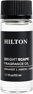 Hotel Lobby Diffuser Oil Refill for Ultrasonic & Waterless Diffuser - Hilton Hotel Inspired Scent - White Tea, Bergamot & Marine - for Home Fragrance, Crafting & DIY - 1.7 fl oz
