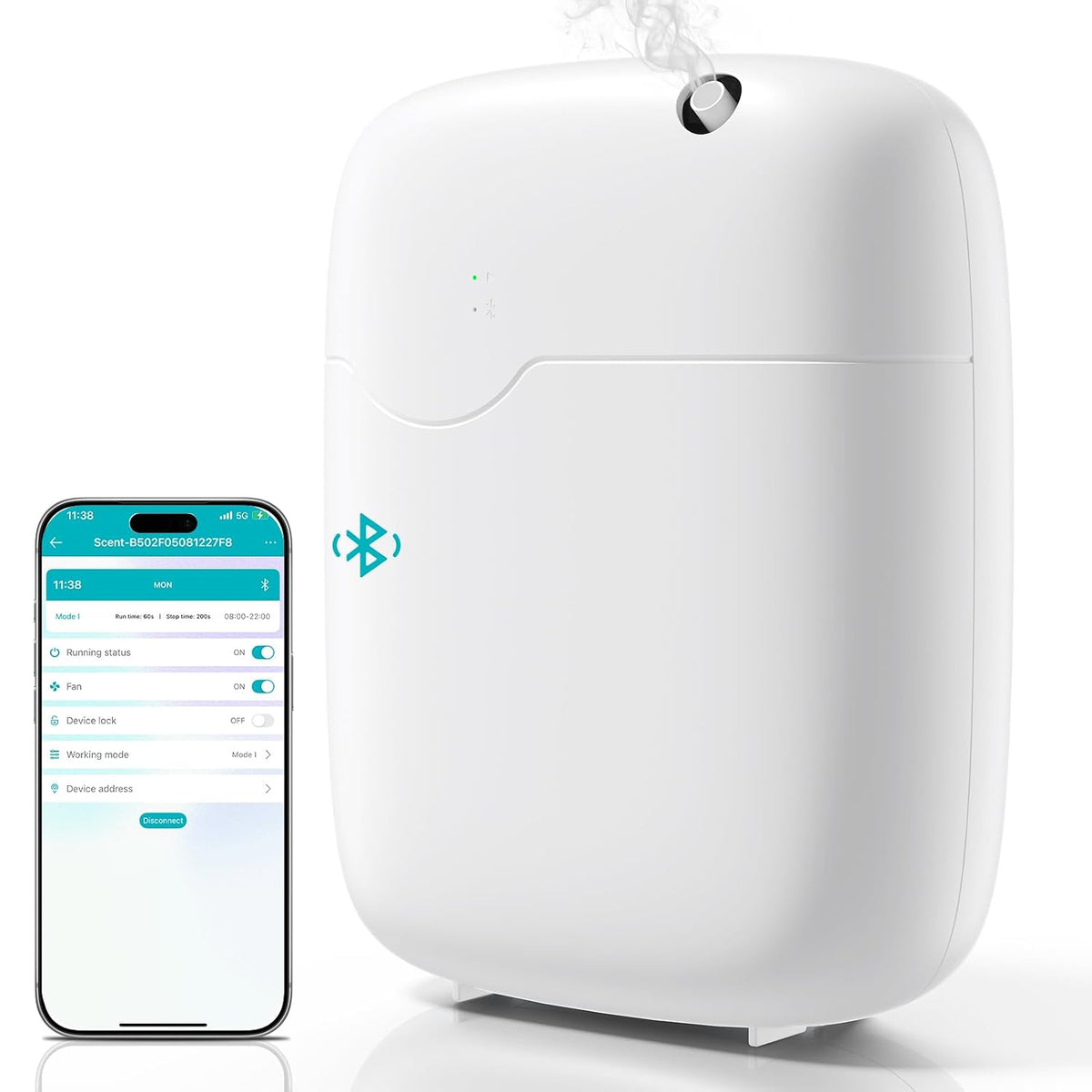 Waterless Essential Oil Diffuser - 3000 Sq.Ft Coverage