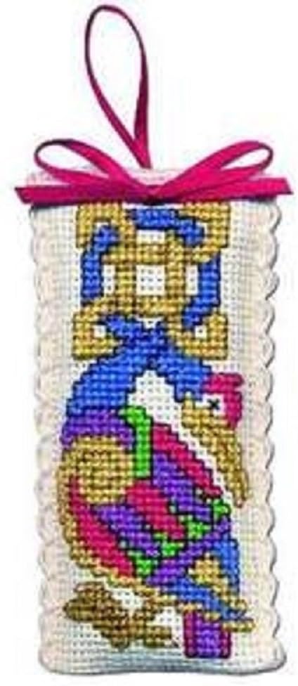 Textile Heritage Lavender Sachet Counted Cross Stitch Kit - Celtic Bird
