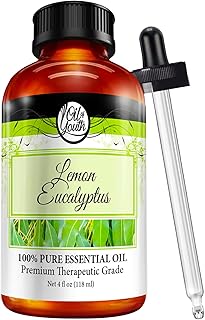 Oil of Youth Essential Oils 4oz - Lemon Eucalyptus Essential Oil - 4 Fluid Ounces - Oil of Lemon Eucalyptus